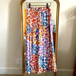 FarmRio skirt from Anthropologie
